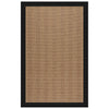 Islamorada-Herringbone Classic Black Indoor/Outdoor Bordere Rectangle image