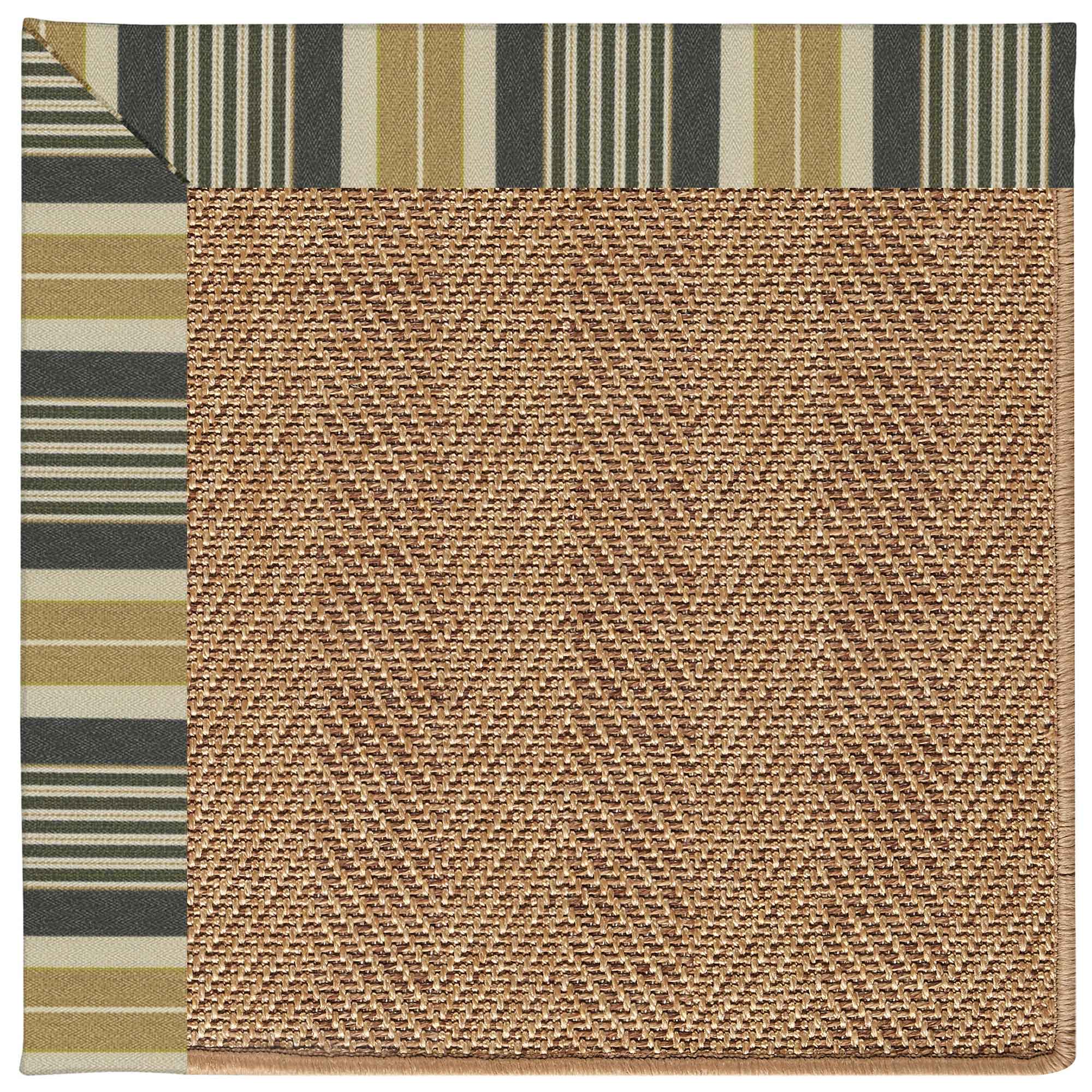 Islamorada-Herringbone Long Hill Ebony Indoor/Outdoor Bordere Rectangle image