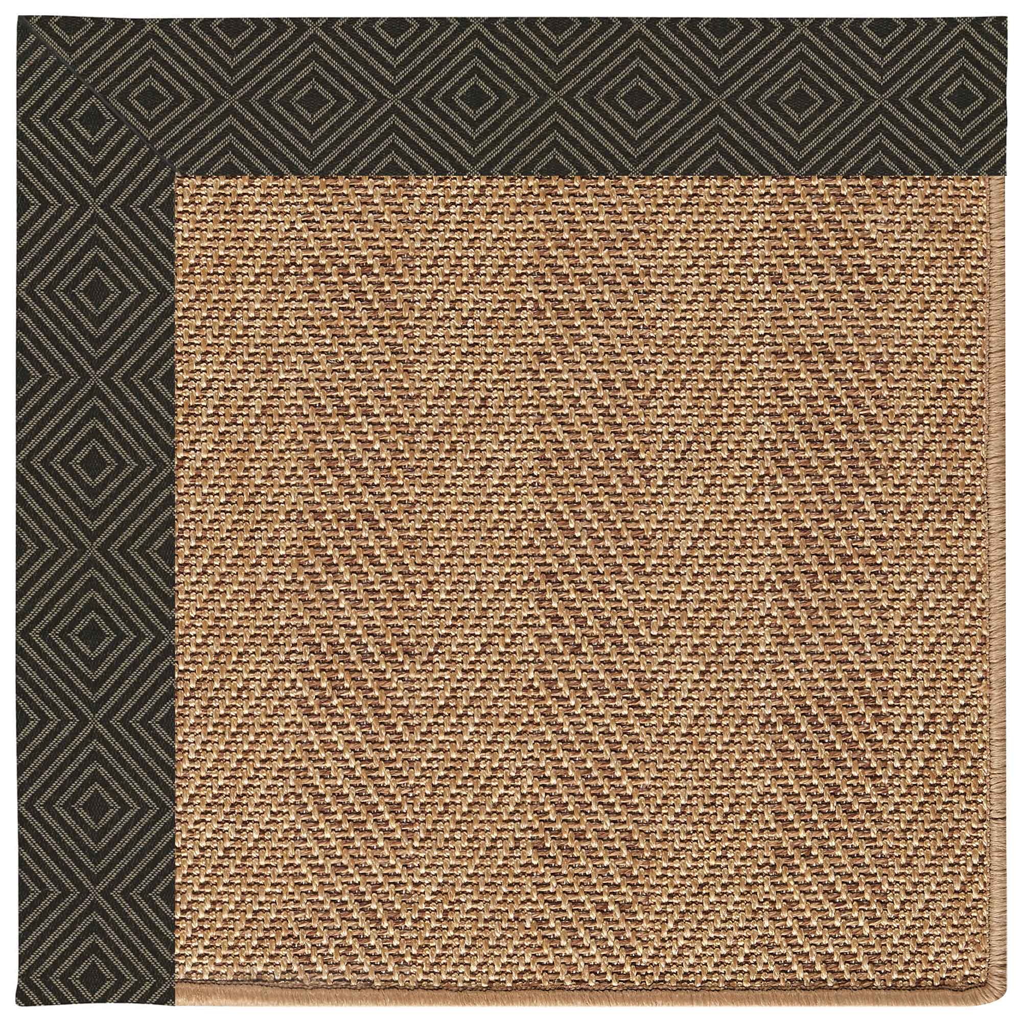 Islamorada-Herringbone Fortuna Lava Indoor/Outdoor Bordere Octagon image