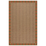 Islamorada-Herringbone Dimone Sequoia Indoor/Outdoor Bordere Rectangle image