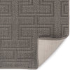 Elisa Graphite Machine Woven Rug Rectangle Back image