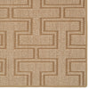 Elisa Sand Machine Woven Rug Rectangle Corner image