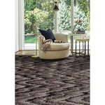 Mineral-Flamestitch Granite Machine Woven Rug Rectangle image