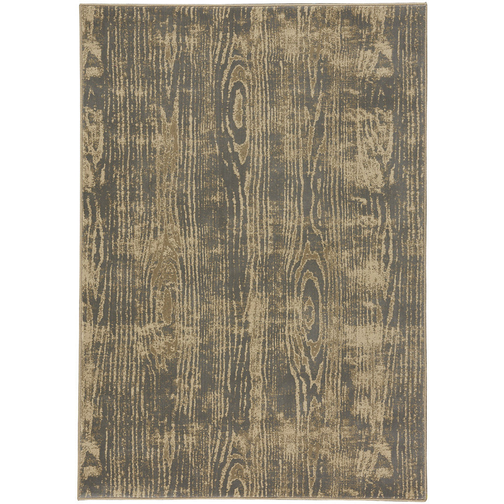 Woodgrain Lt. Grey Machine Mad Rectangle image