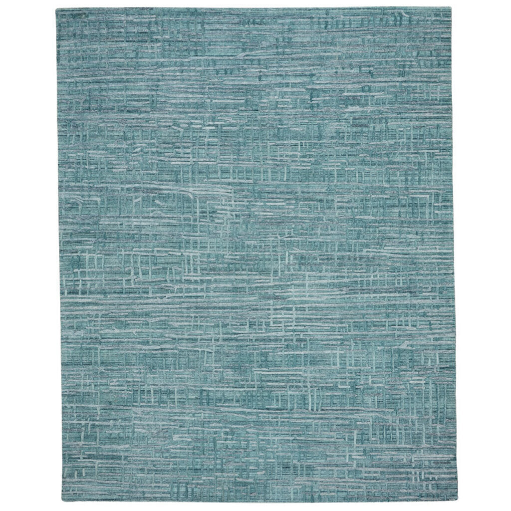 Cambria Azurine Hand Loomed Area Rug Rectangle image