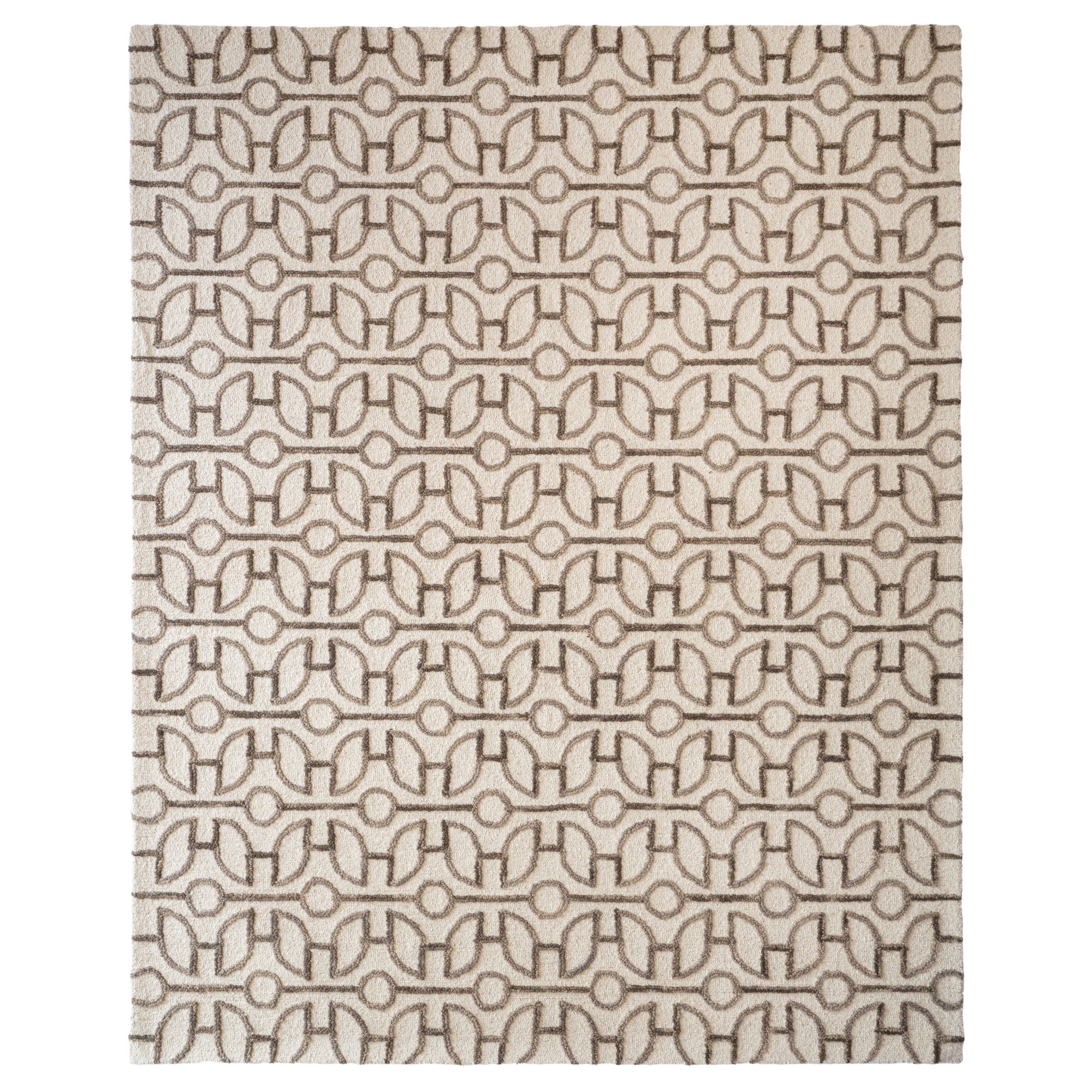 Pulse Mushroom Cream Hand Tufted Rug Rectangle image