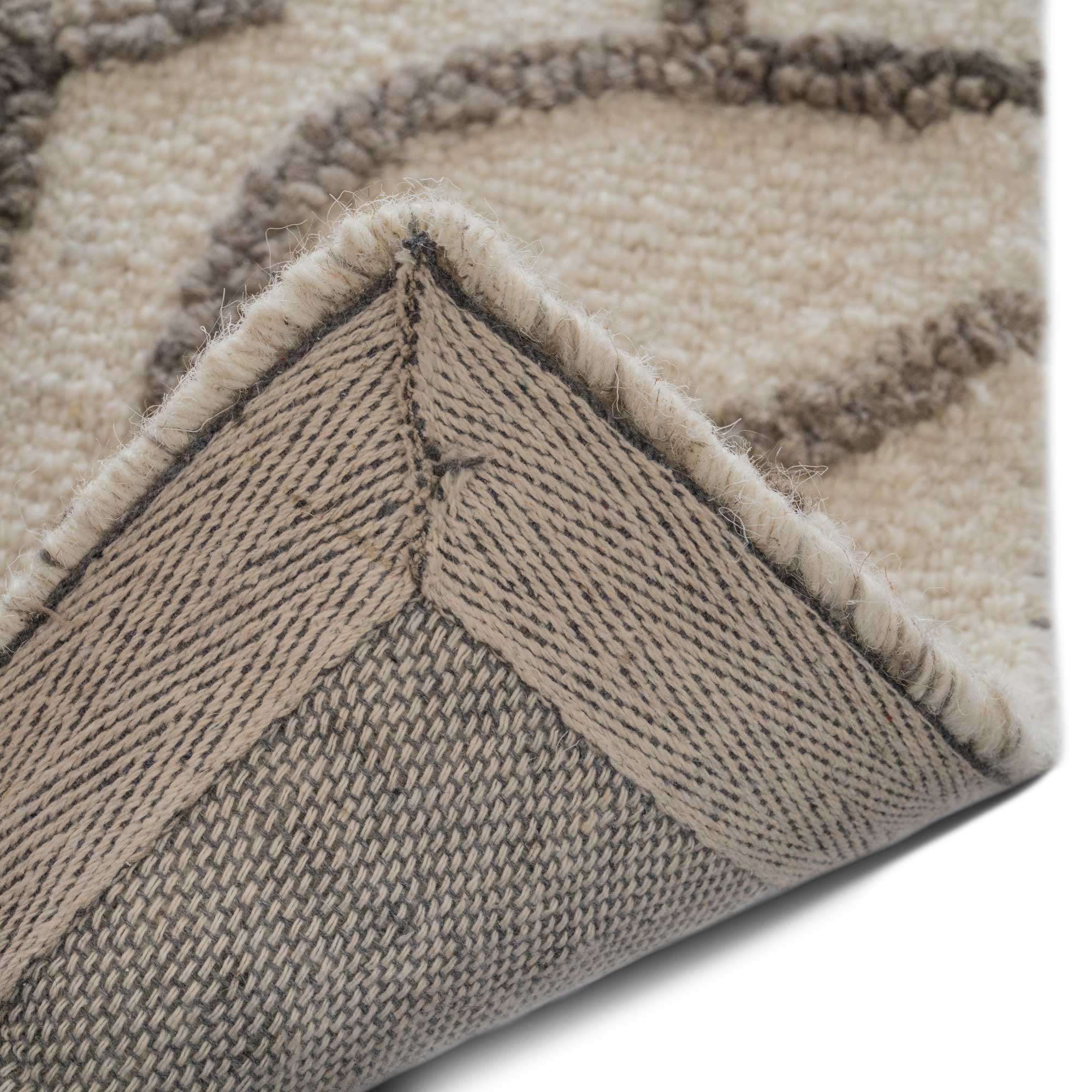 Pulse Mushroom Cream Hand Tufted Rug Rectangle image