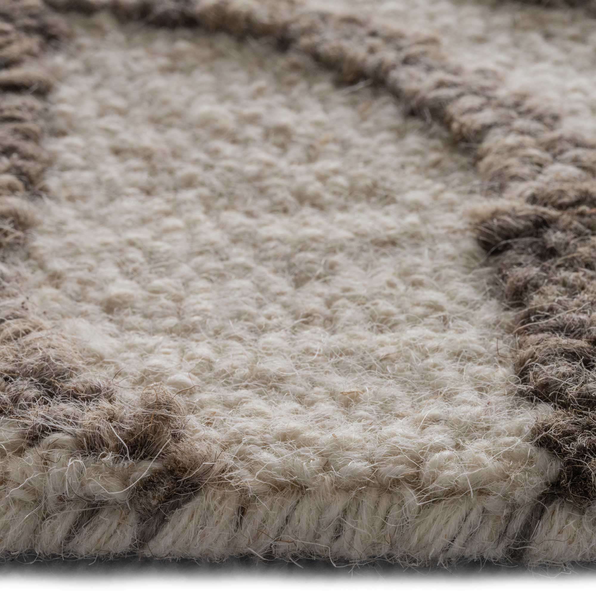 Pulse Mushroom Cream Hand Tufted Rug Rectangle image