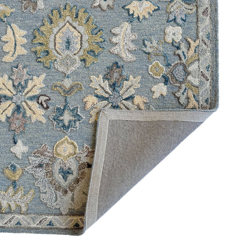 Avanti-Contessa Azure Hand Tufted Rug Rectangle Back image