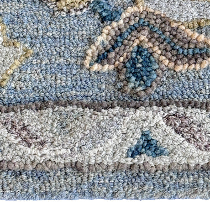 Avanti-Contessa Azure Hand Tufted Rug Rectangle Cross Section image