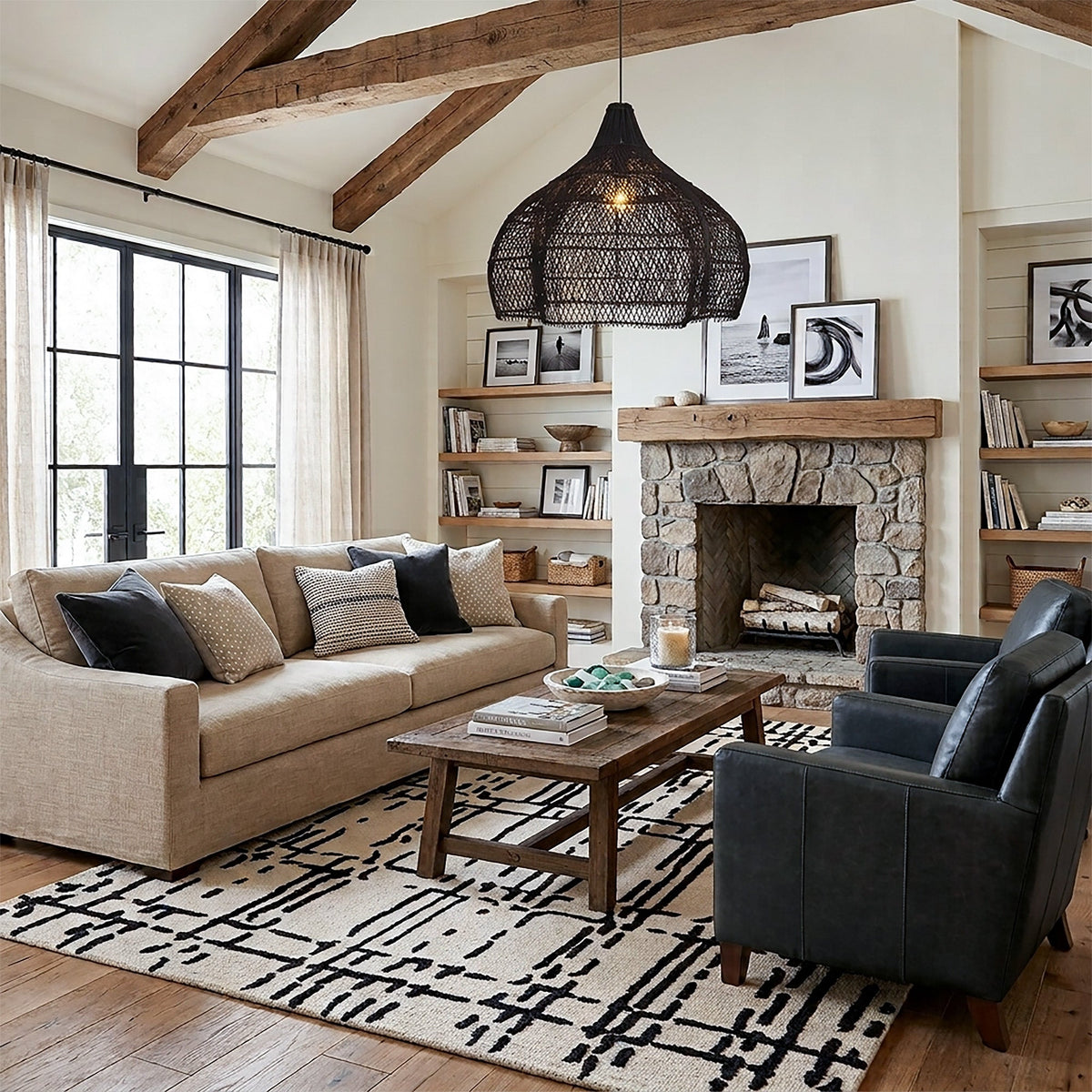 Tantu Carbon Hand Tufted Rug Rectangle image