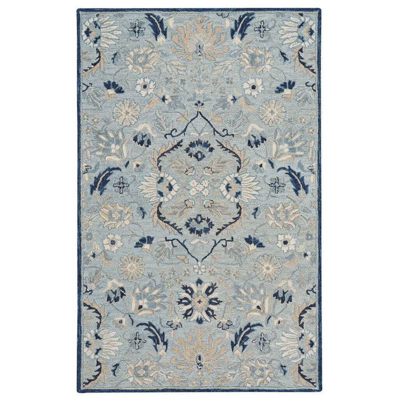 Avanti-Eleanor Ice Blue Hand Tufted Rug Rectangle image