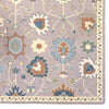 Avanti-Mahal Silver Hand Tufted Rug Rectangle Corner image