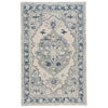 Avanti-Medallion Ivory Denim Hand Tufted Rug Rectangle image