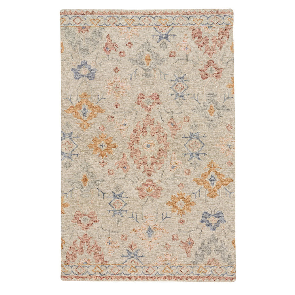 Avanti-Oushak Natural Multi Hand Tufted Rug Rectangle image