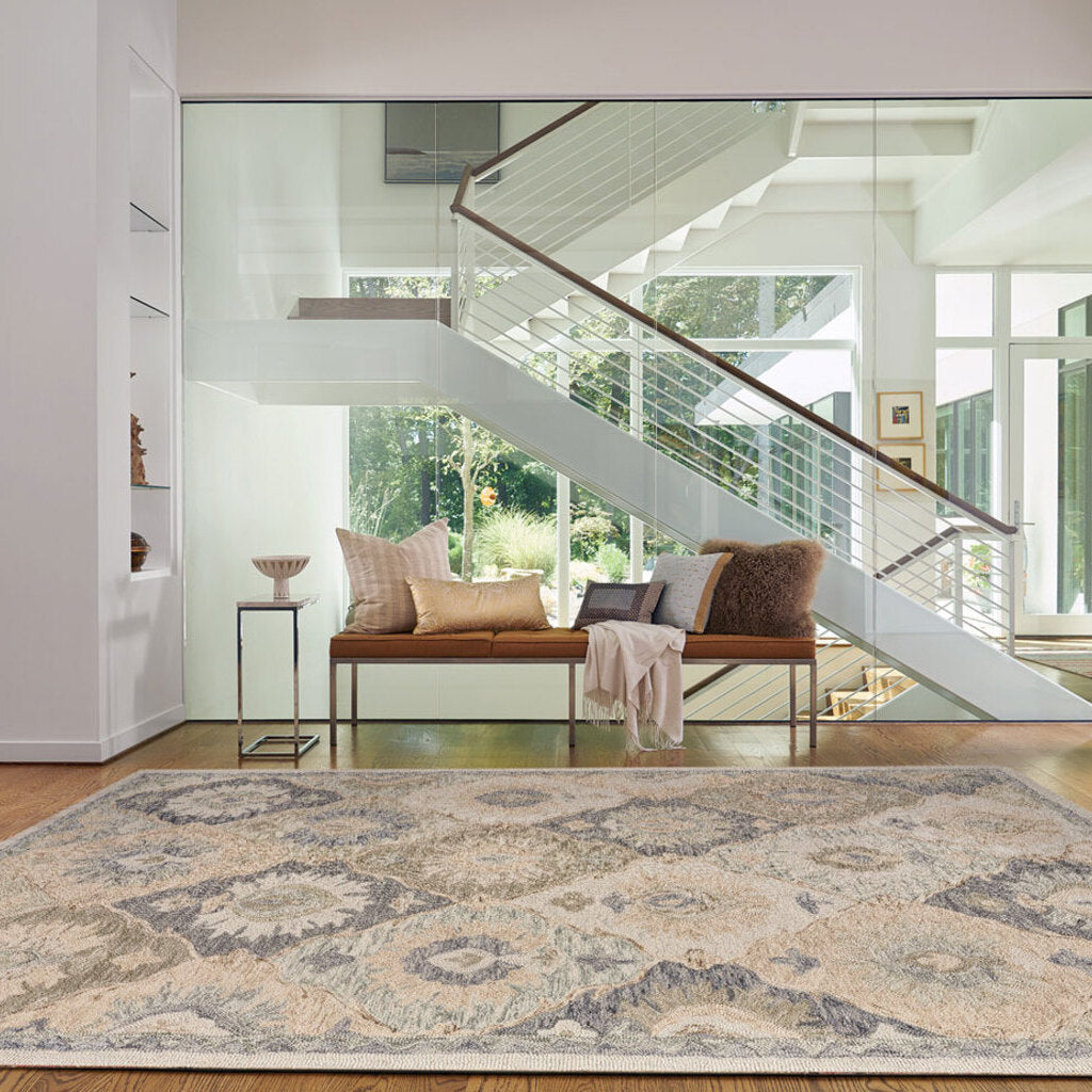 Avanti-Panel Greystone Hand Tufted Rug Rectangle image