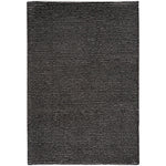 Gravity Charcoal Machine Woven Rug Rectangle image