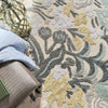 Avanti-Fiori Verde Hand Tufted Rug Rectangle Roomshot image