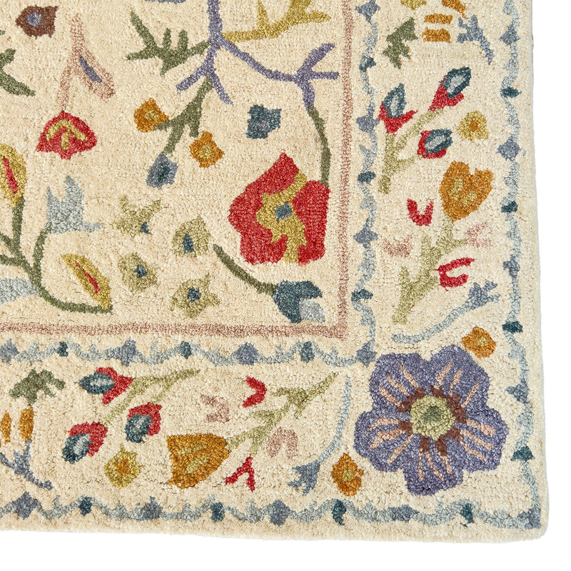 Avanti-Provencal Ivory Multi Hand Tufted Rug Rectangle Corner image