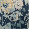 Avanti-Floral Nouveau Blue Multi Hand Tufted Rug Rectangle Corner image