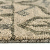 Peyton Sand Blue Hand Tufted Rug Rectangle Cross Section image