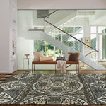 Gypsy-Shaman Graphite Hand Tufted Rug Rectangle image