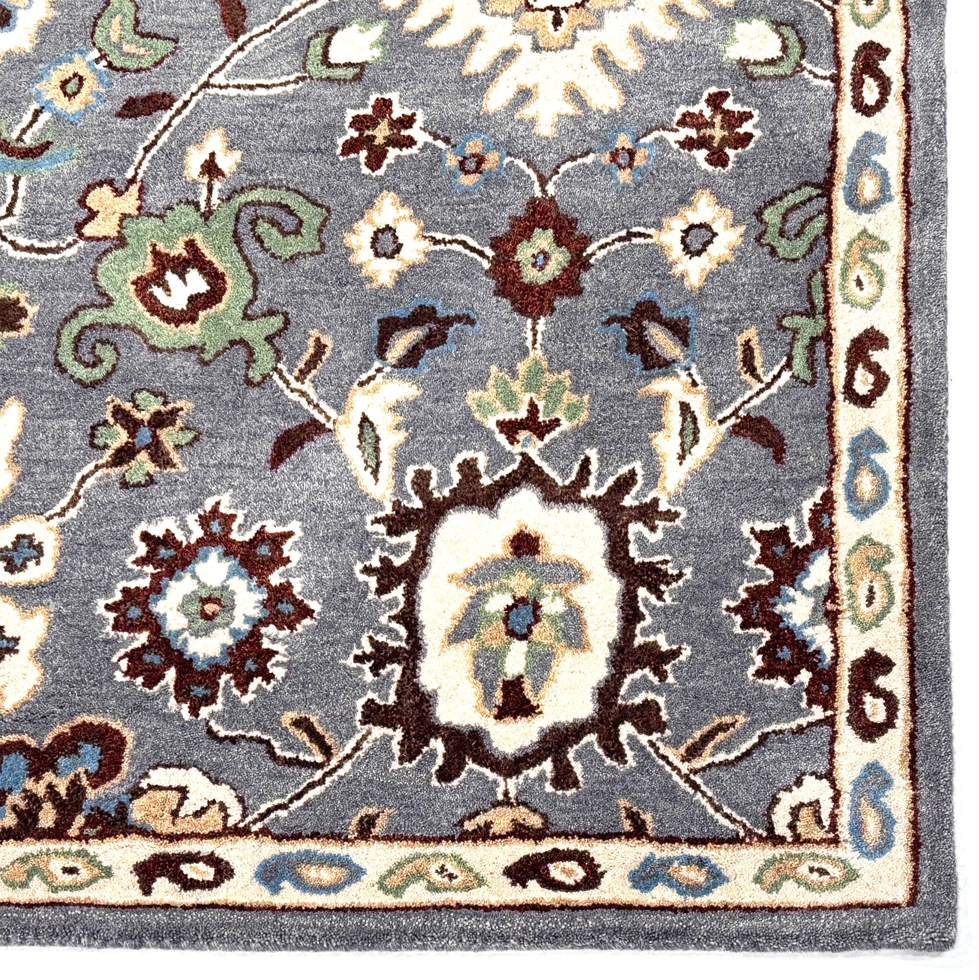 Persia-Mahal Gray Hand Tufted Rug Rectangle image