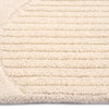 Zen Garden Sand Hand Tufted Rug Rectangle Cross Section image