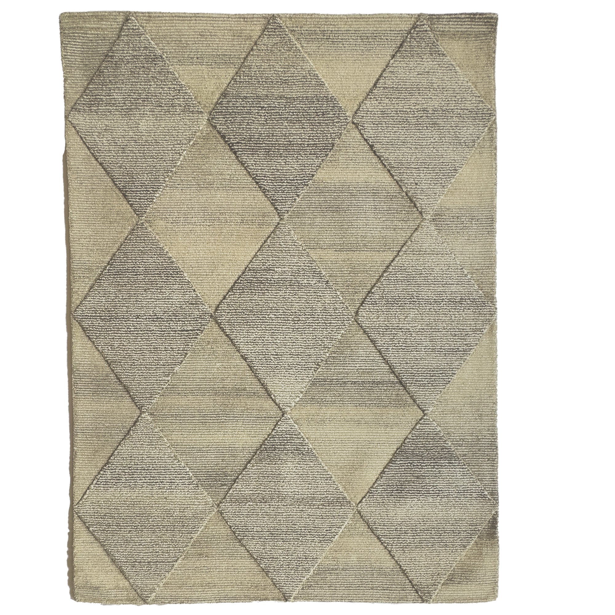 Matrix Taupe Hand Tufted Rug Rectangle image