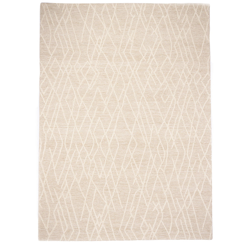 Lineas Gesso Hand Tufted Rug Rectangle image