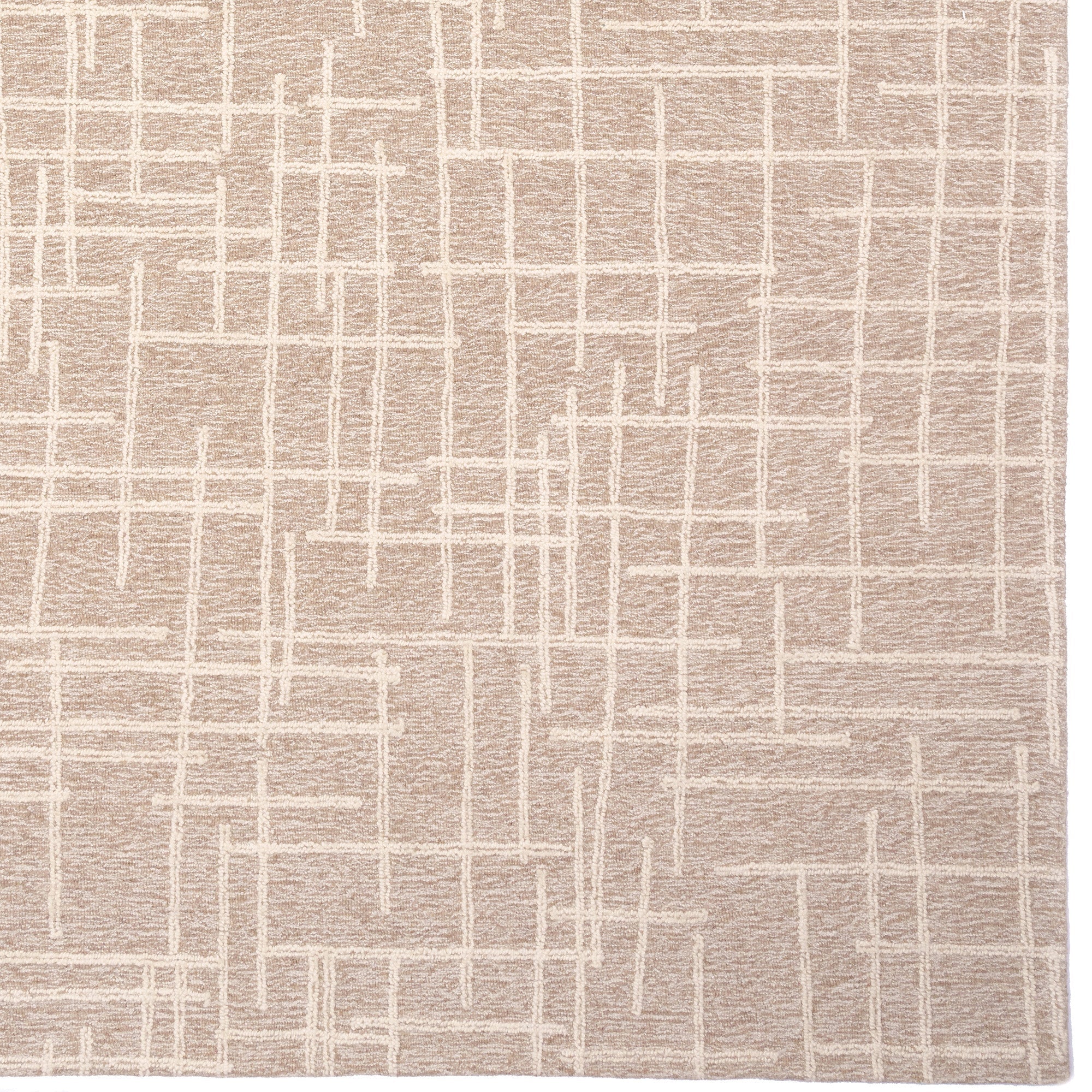 Lineas Canvas Hand Tufted Rug Rectangle image