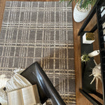 Tartan Peppercorn Hand Tufted Rug Rectangle Roomshot image