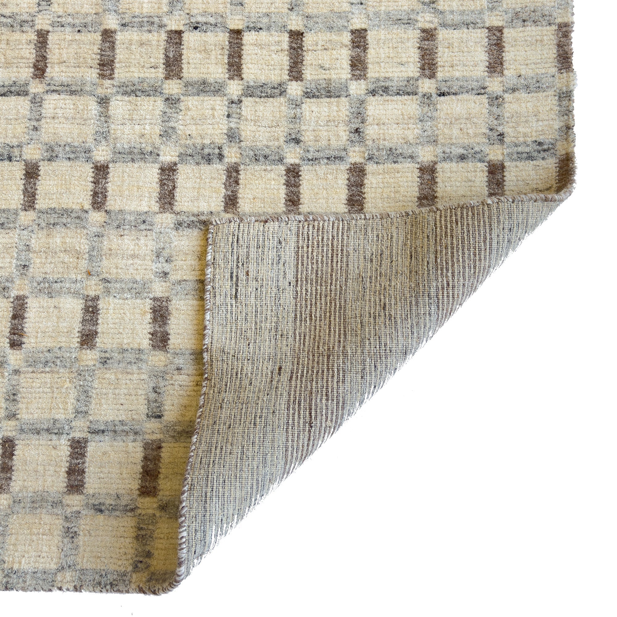 Tattersall Birch Hand Loomed Area Rug Rectangle image