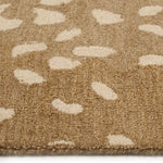 Serengeti-Antelope Beige Hand Tufted Rug Rectangle Cross Section image