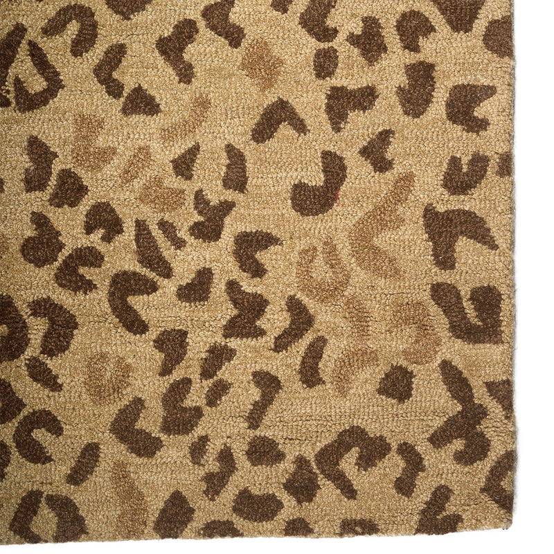 Serengeti-Cheetah Plains Hand Tufted Rug Rectangle Corner image