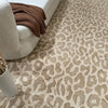 Serengeti-Leopard Natural Hand Tufted Rug Rectangle Roomshot image