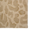 Serengeti-Leopard Natural Hand Tufted Rug Rectangle Corner image