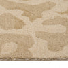 Serengeti-Leopard Natural Hand Tufted Rug Rectangle Cross Section image
