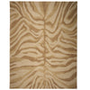 Serengeti-Zebra Beige Hand Tufted Rug Rectangle image