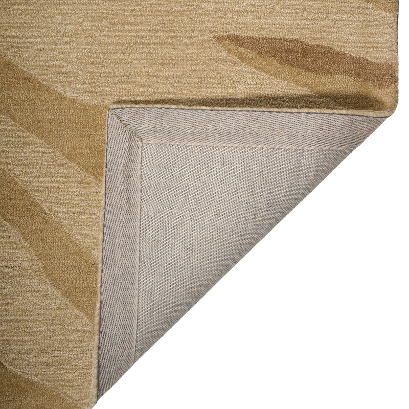 Serengeti-Zebra Beige Hand Tufted Rug Rectangle Back image