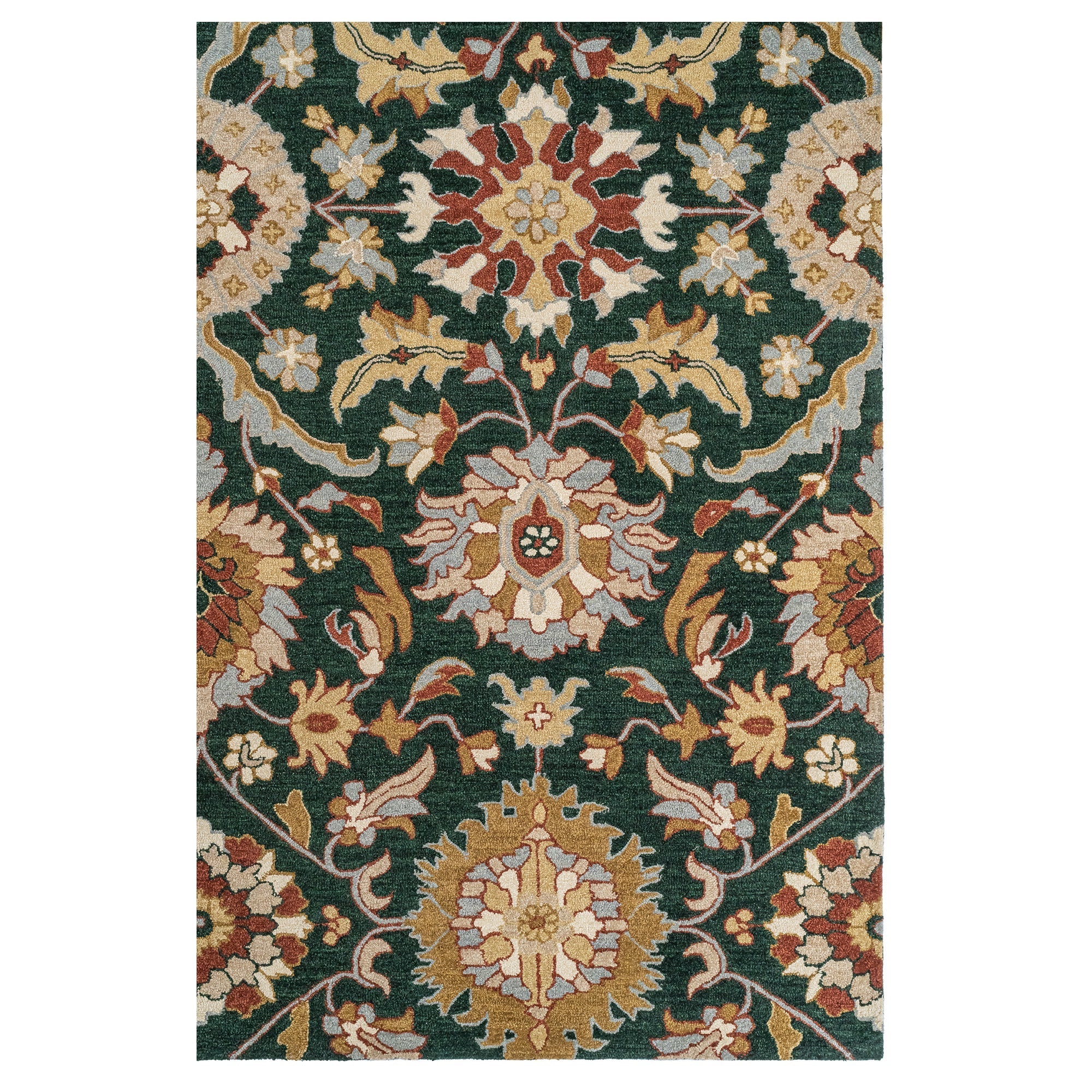 Azari-Keshan Evergreen Hand Tufted Rug Rectangle image