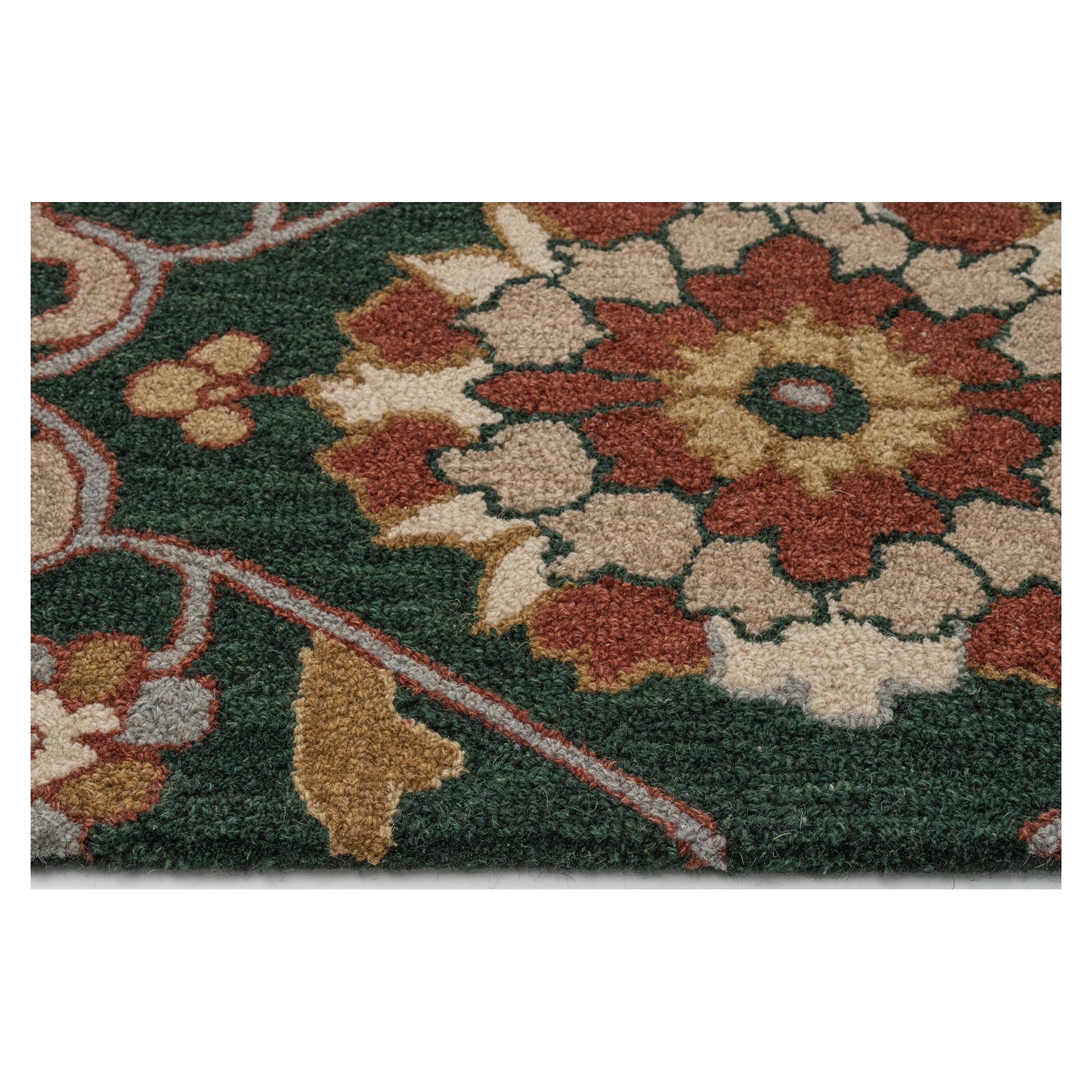 Azari-Keshan Evergreen Hand Tufted Rug Rectangle image