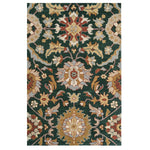 Azari-Keshan Evergreen Hand Tufted Rug Rectangle Corner image