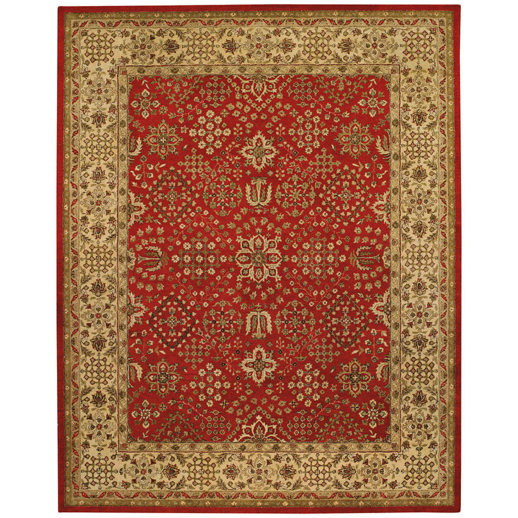 Kinsley Red Ivory Hand Tufted Rug Rectangle image