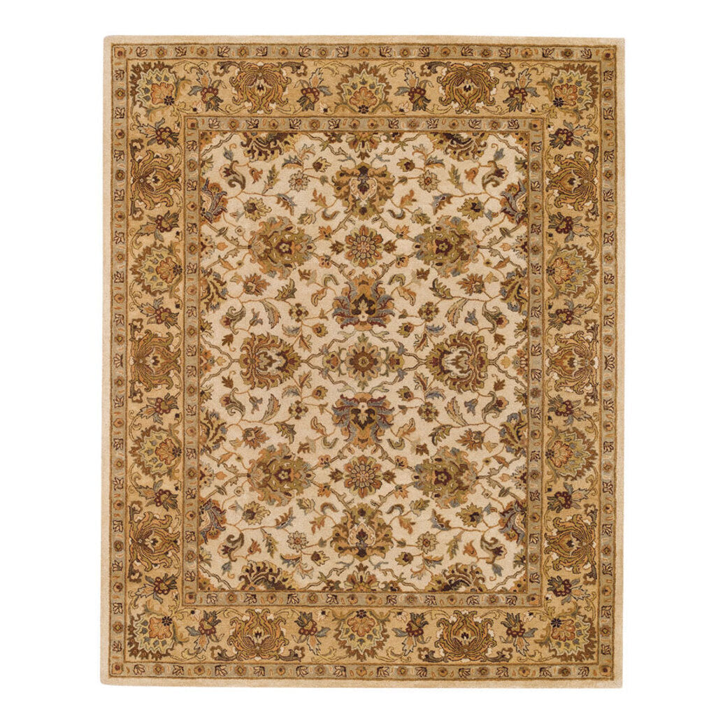 Mumtaz-Meshed Ivory Champagne Hand Tufted Rug Rectangle image