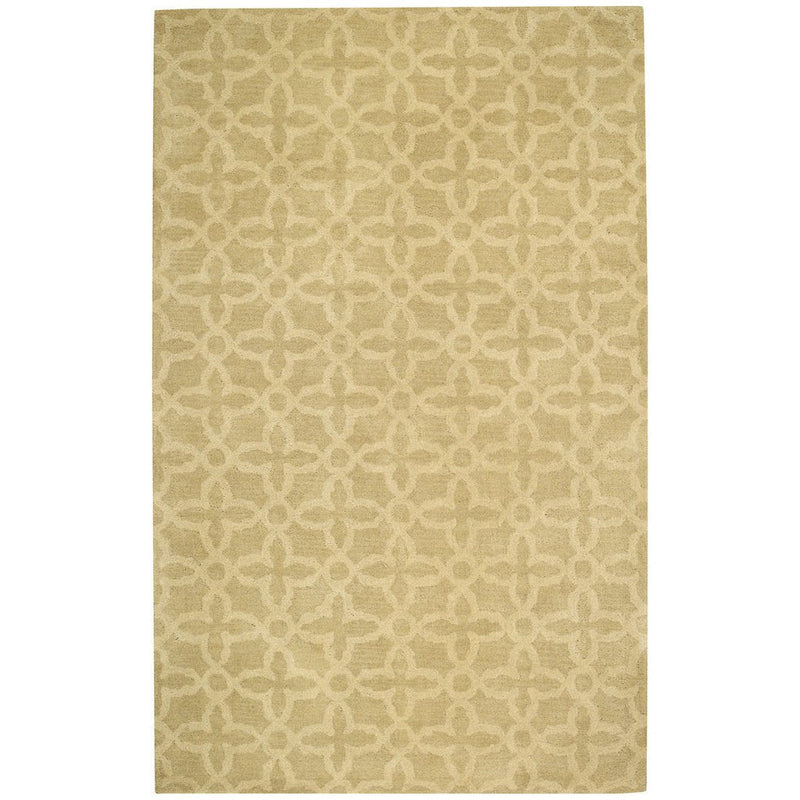 Arrondelle-Baroque Parchment Hand Tufted Rug Rectangle image