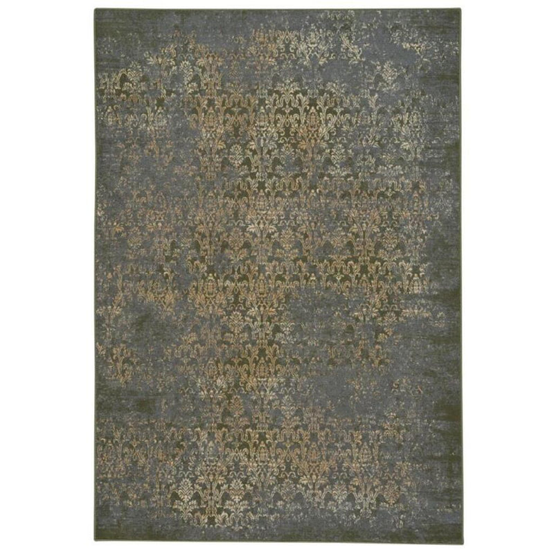 Metropolis-Victoria Woodland Green Machine Woven Rug Rectangle image