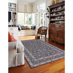 Metropolis-Ziegler Deep Blue Machine Woven Rug Rectangle image