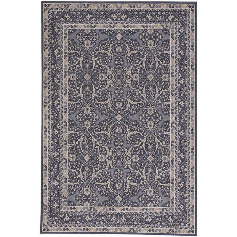 Metropolis-Ziegler Deep Blue Machine Woven Rug Rectangle image