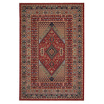 Lineage-Heriz Rust Mist Machine Woven Rug Rectangle image